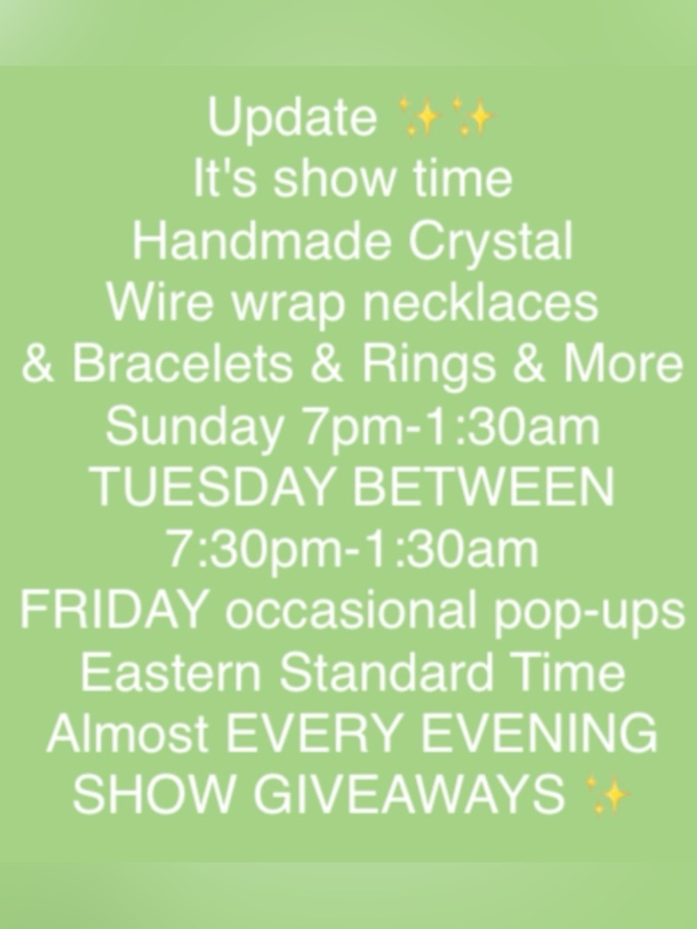 HANDMADE ❤️LIKE TO BE NOTIFIED 💋HANDMADE CRYSTAL JEWELRY DESIGNED BY ME - Picture 2 of 5